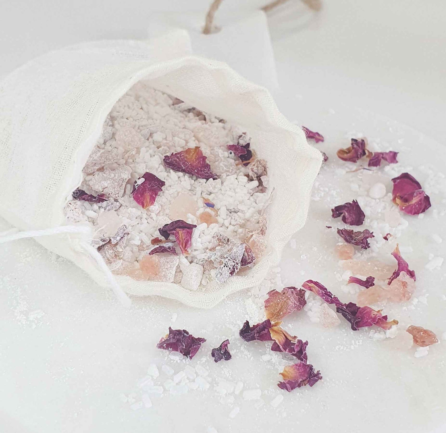 Natural Muslin Cotton Tea/Bath Bag