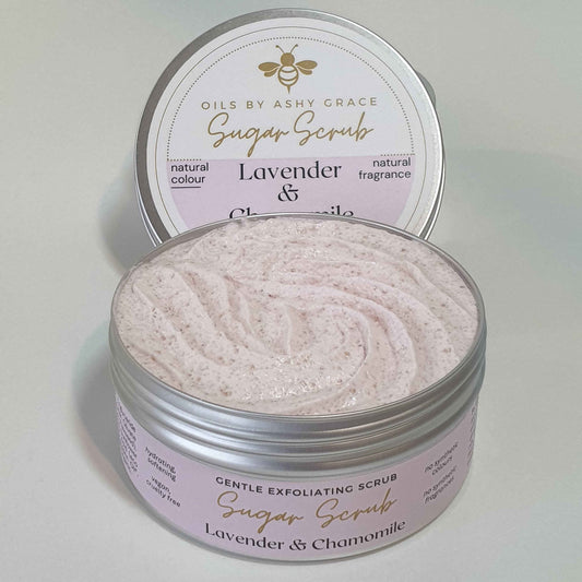 Lavender & Chamomile Whipped Sugar Scrub Sample