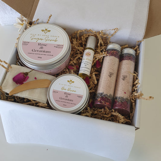 Rose Bath & Body Gift Box