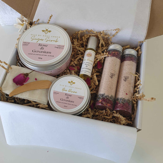 Rose Bath & Body Gift Box