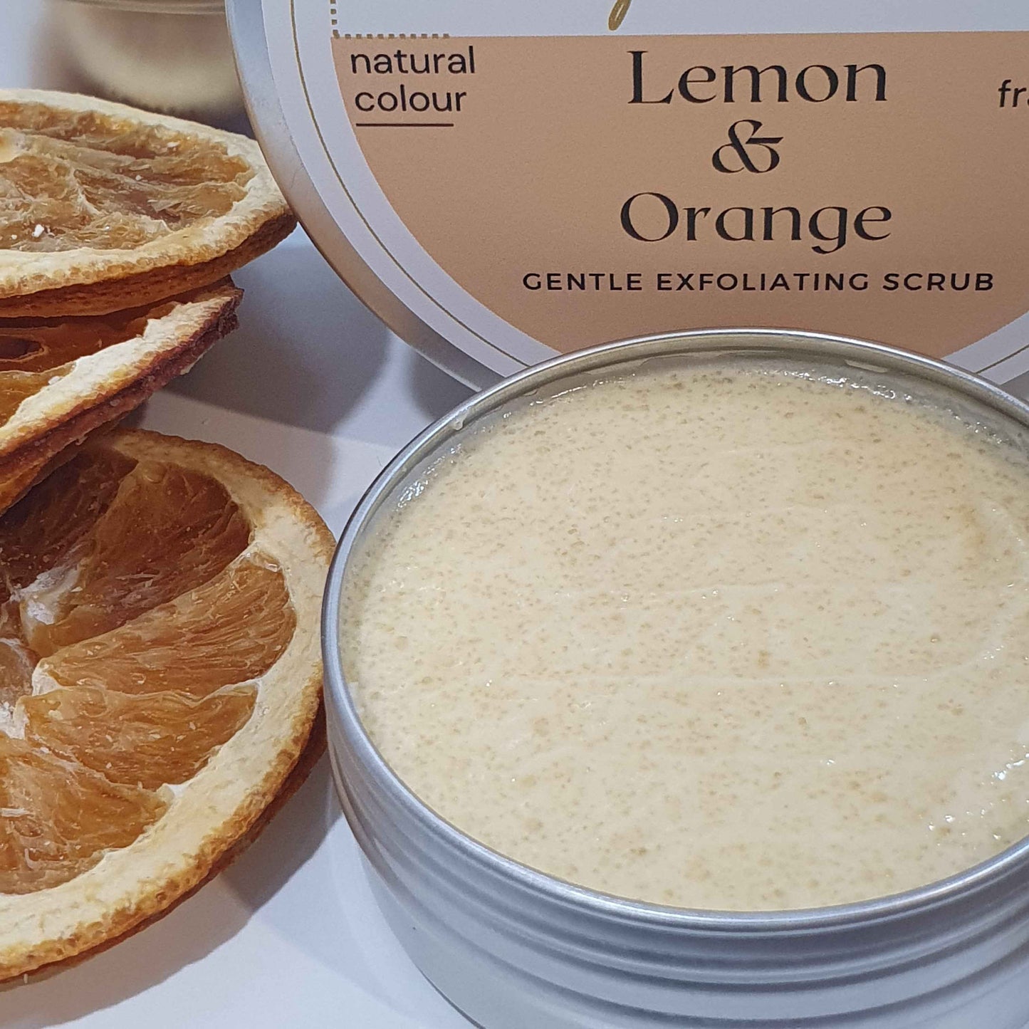 Oranges & Lemons Whipped Sugar Scrub Sample