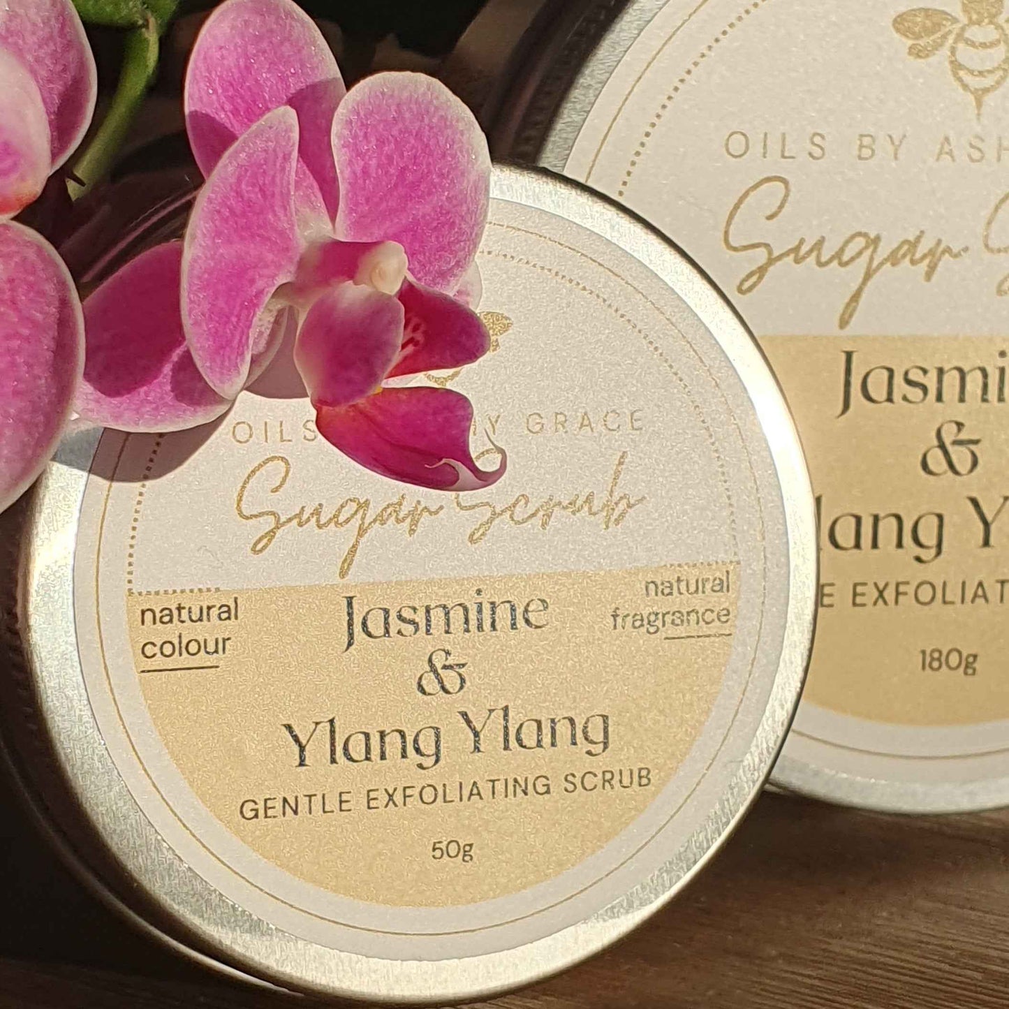 Jasmine Whipped Sugar Scrub Sample