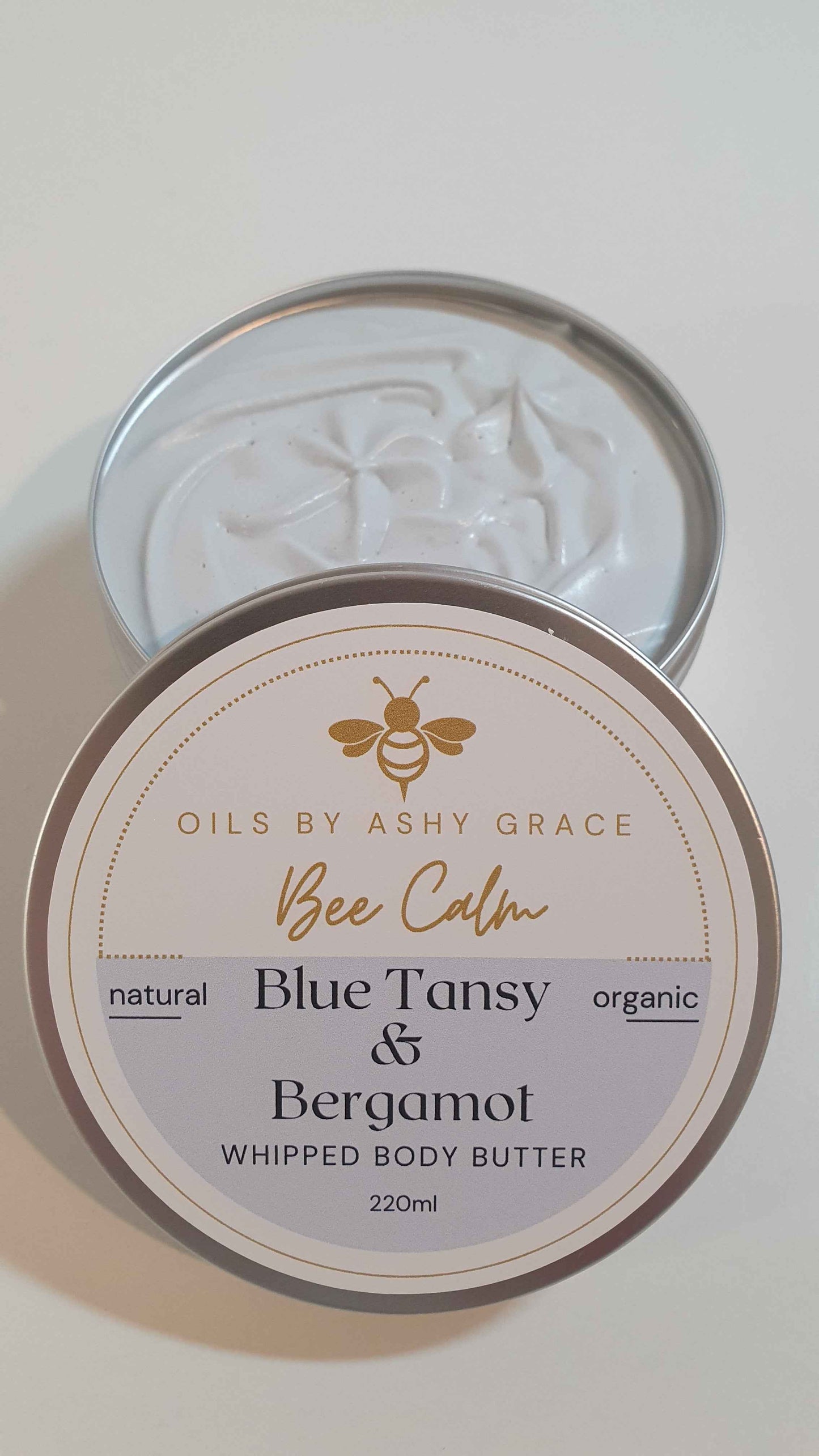 Blue Tansy & Bergamot Body Butter Sample