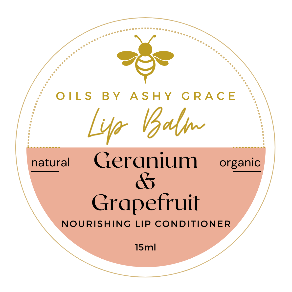 Geranium Lip Balm - Oils By Ashy Grace