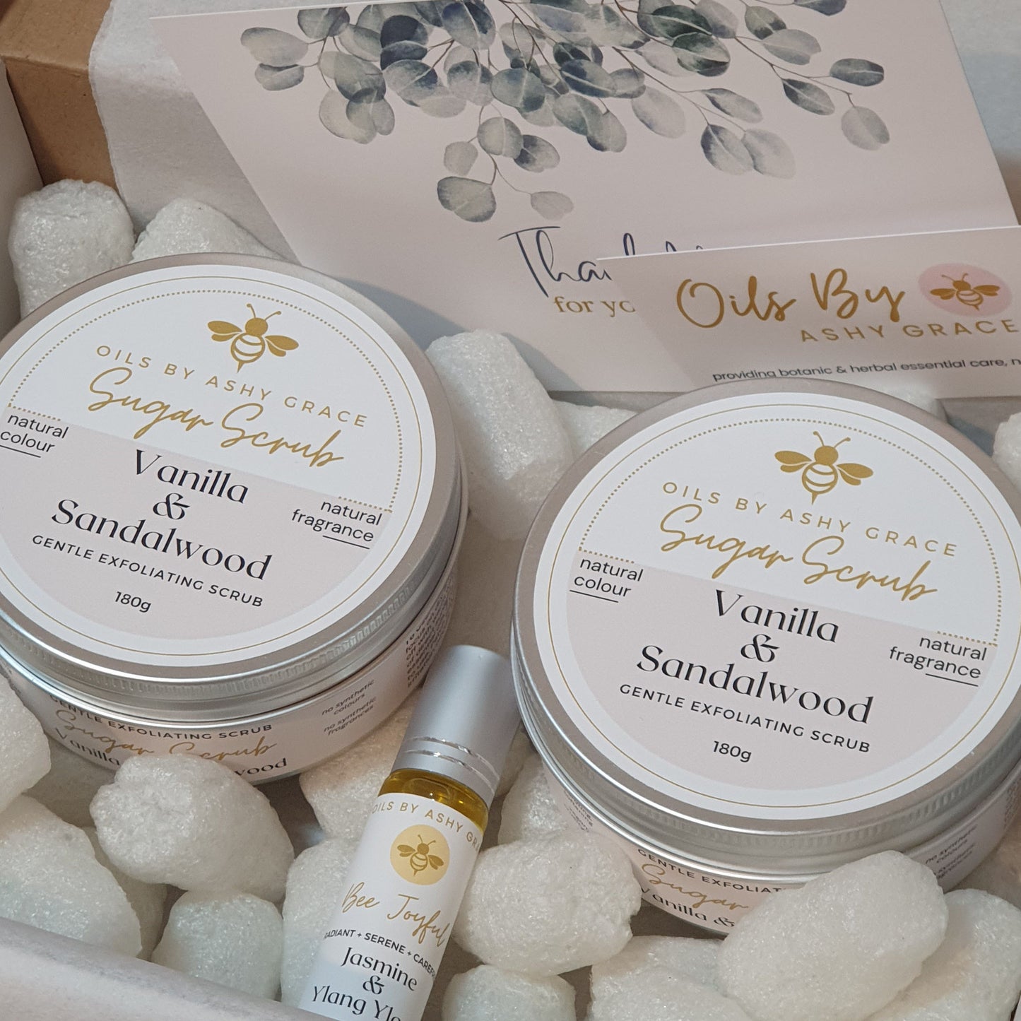 Sandalwood & Vanilla Whipped Sugar Scrub