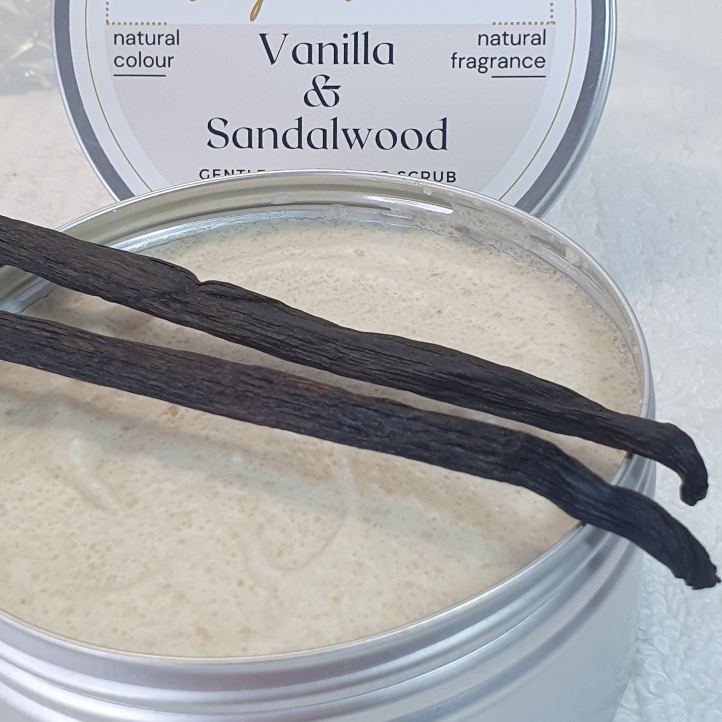 Sandalwood & Vanilla Whipped Sugar Scrub