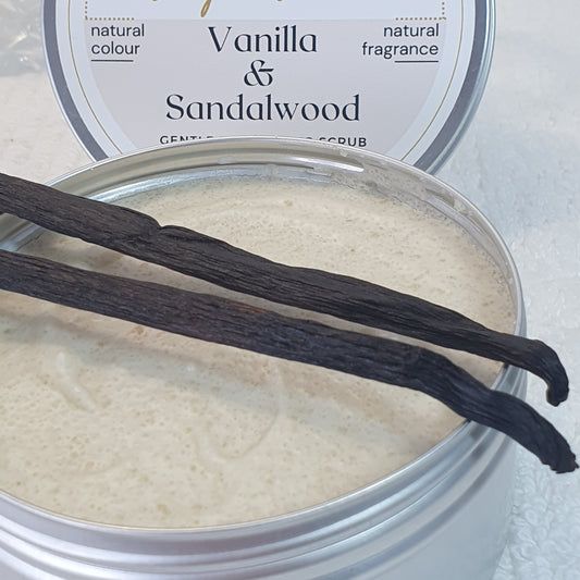 Sandalwood & Vanilla Whipped Sugar Scrub