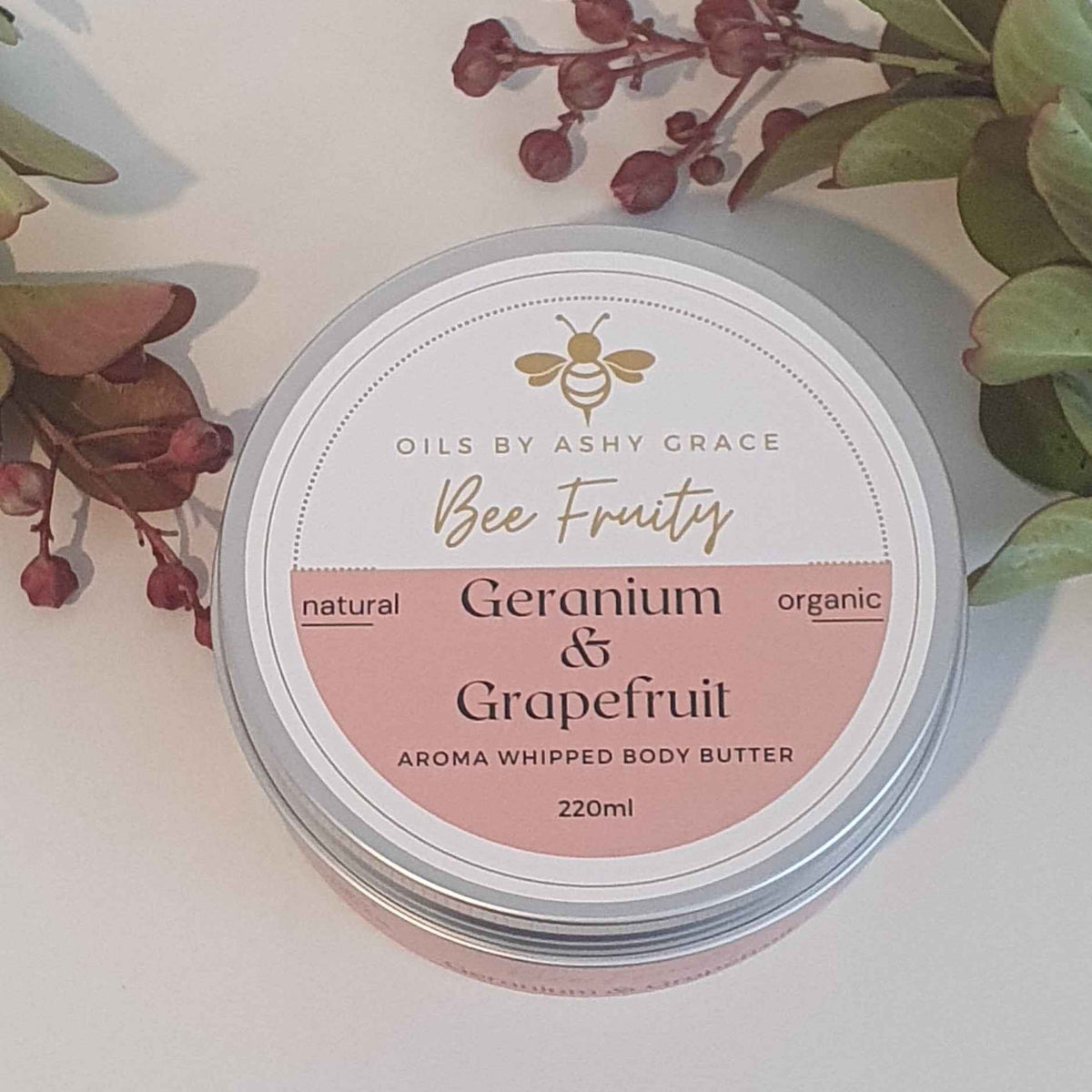 Geranium & Grapefruit Body Butter