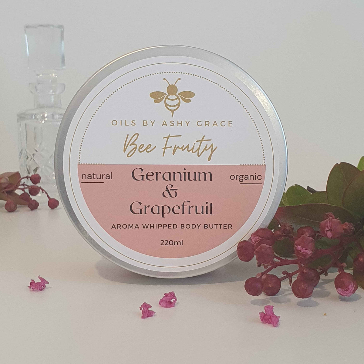 Geranium & Grapefruit Body Butter