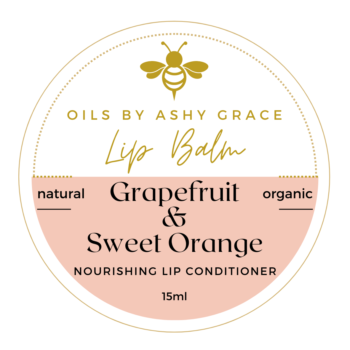 Grapefruit Lip Balm