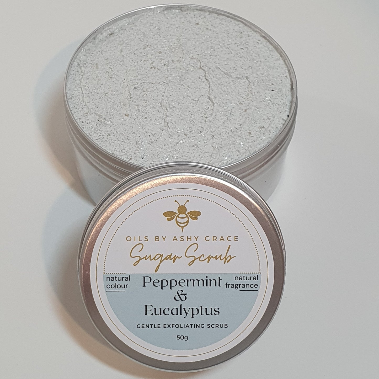 Peppermint & Eucalyptus Whipped Sugar Scrub